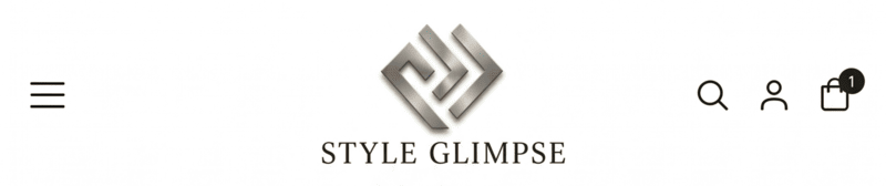 Style Glimpse Header Mobile