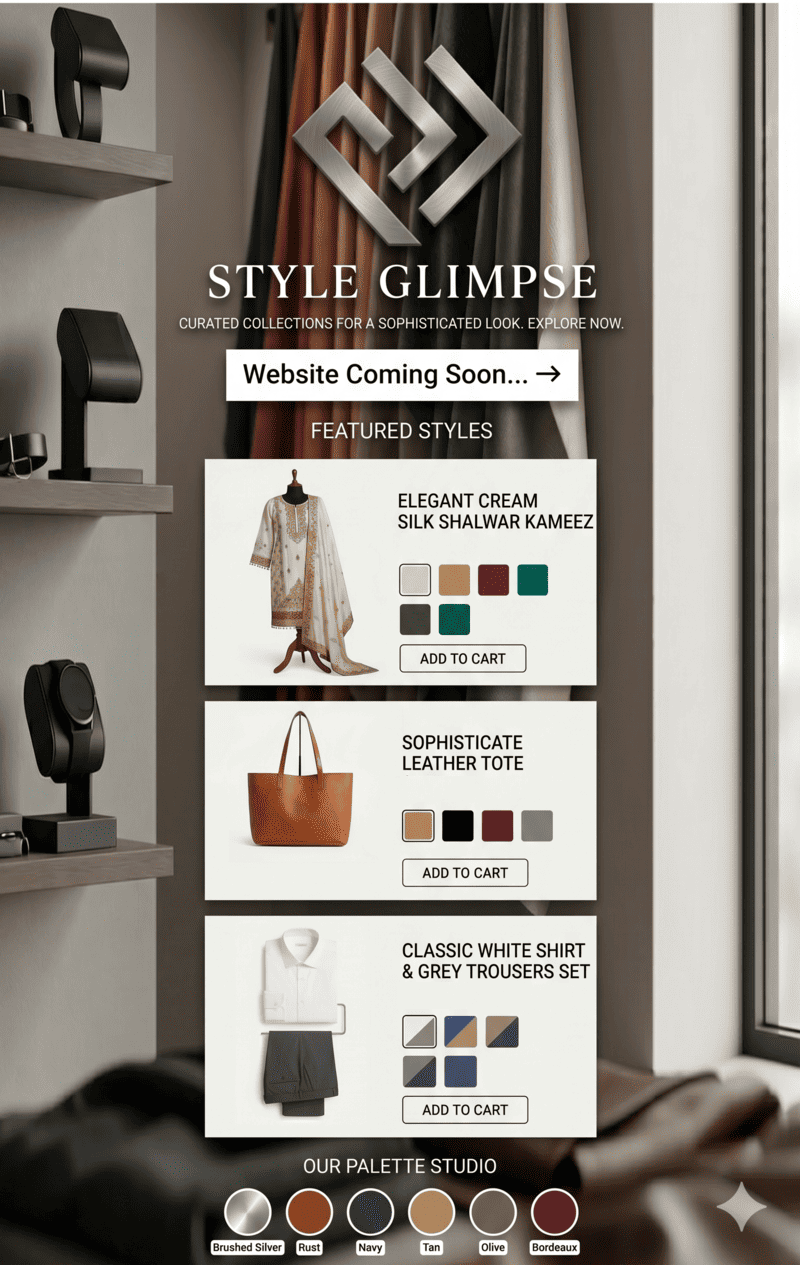 Style Glimpse Hero Mobile